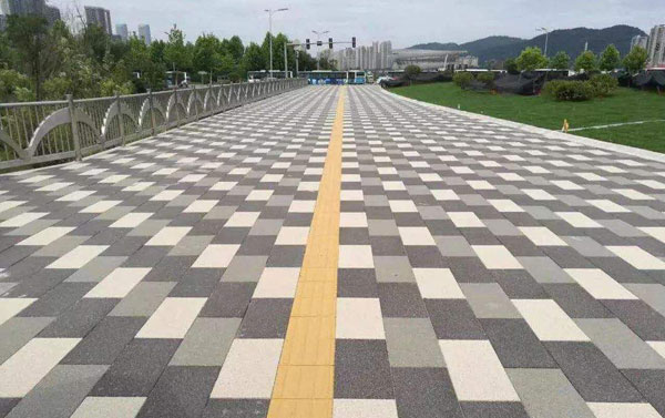 湖北透水磚案例